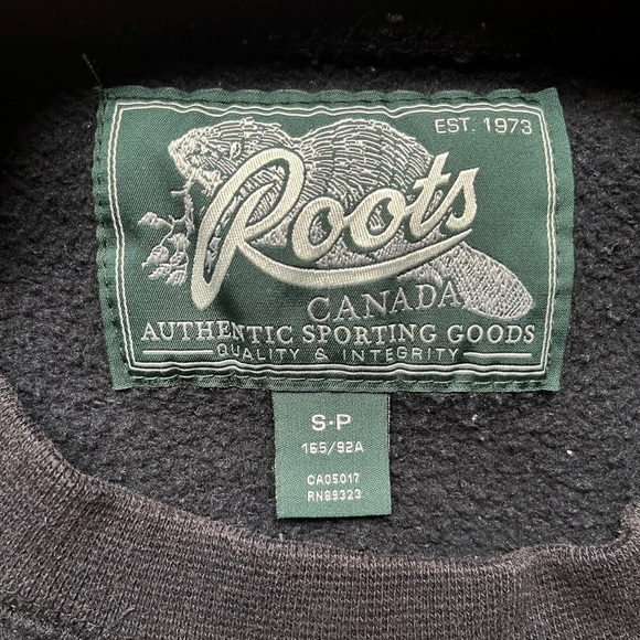 Black Roots Crewneck Sweater - Picture 3 of 3